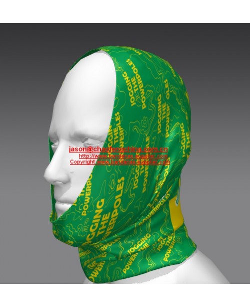 Custom Fishing masks,  Single Layer Neck Gaiter - Lightweight, Fishing Protection